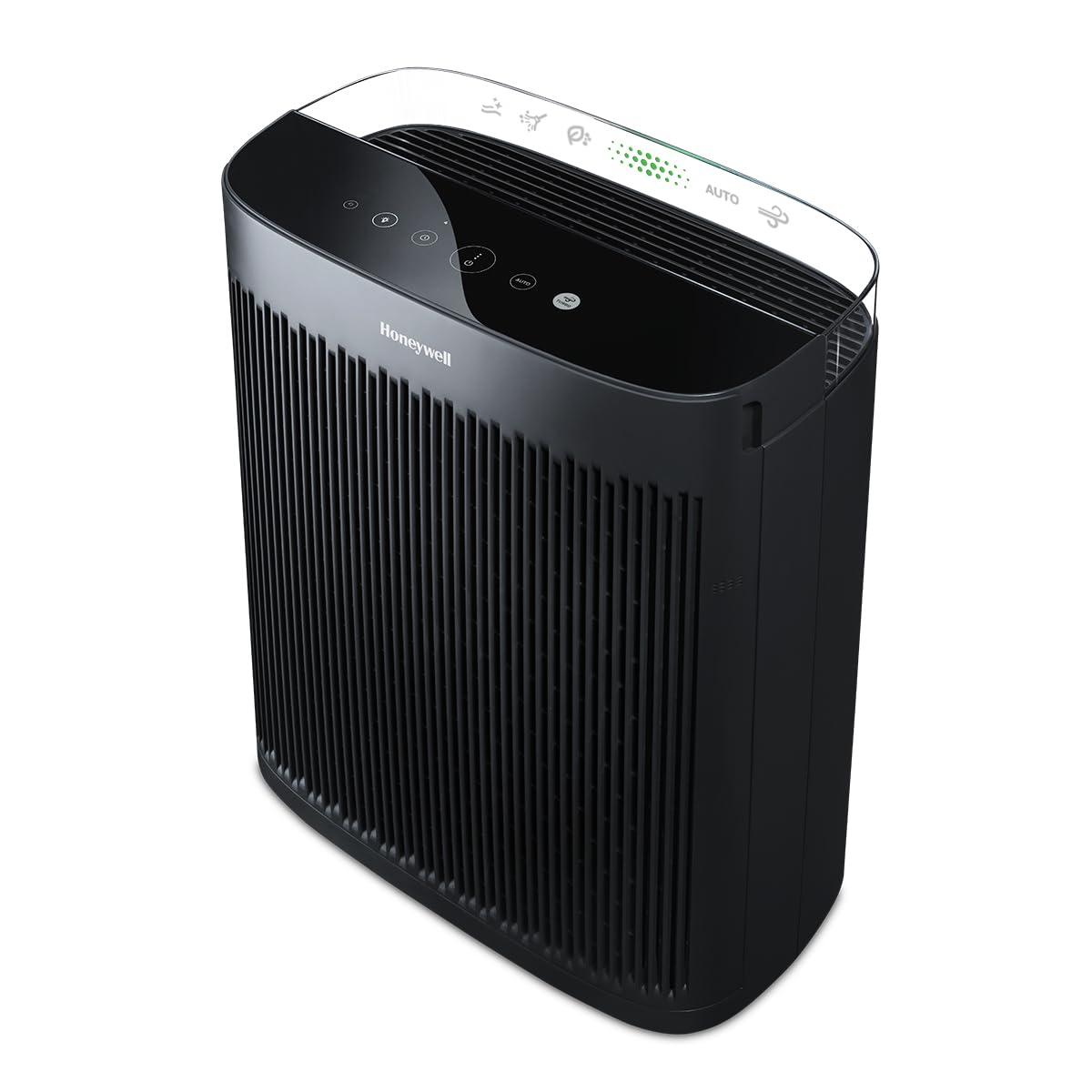 Honeywell Air Purifier, HPA5300B, 500 sq ft, HEPA Filter,  Allergen+ Plus, Smoke, Pollen, Dust Reducer