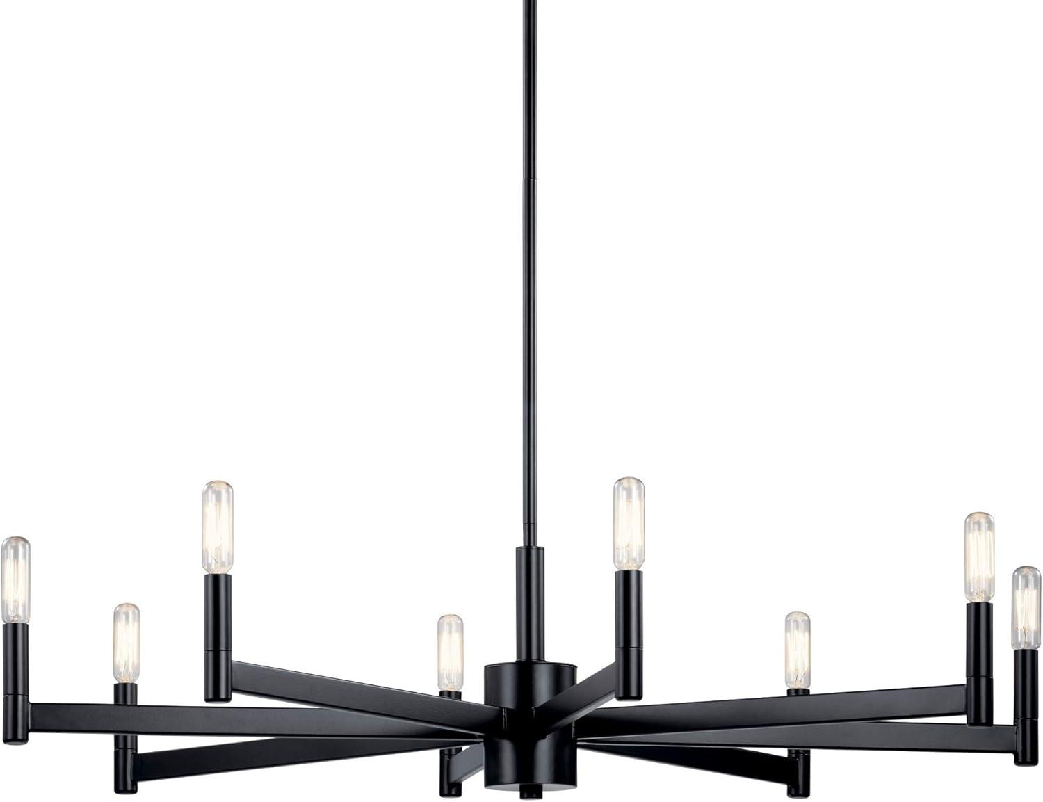 Kichler Lighting Erzo 8 - Light Chandelier ,  Black