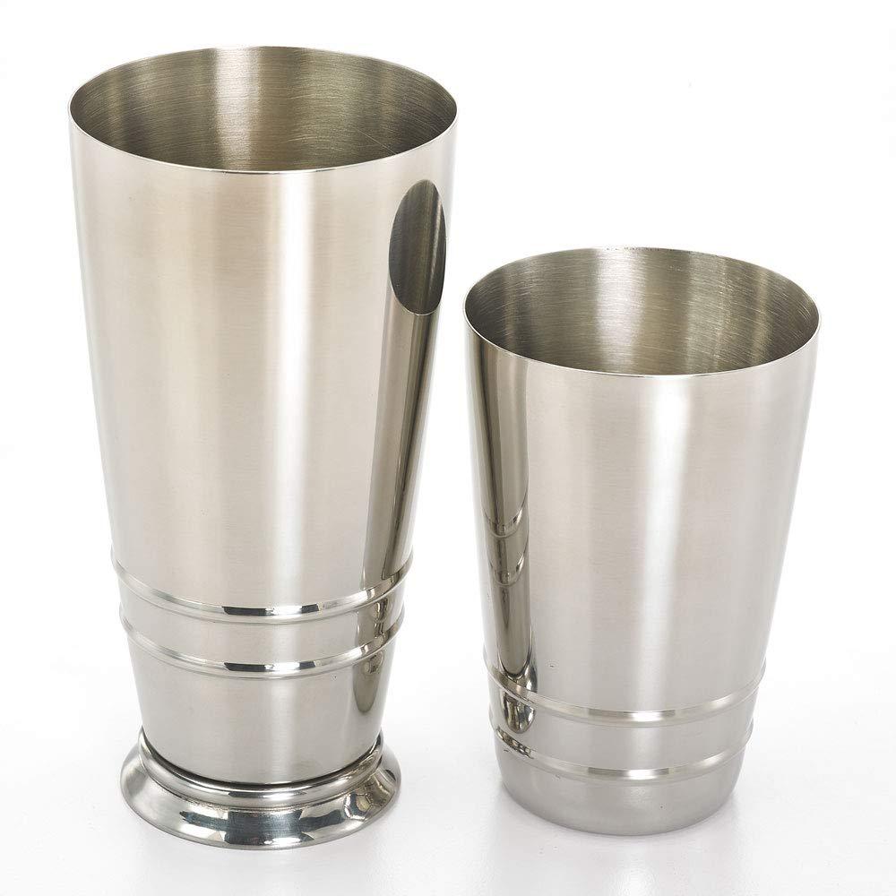Mirror Finish Silver Stainless Steel Cocktail Shaker Set