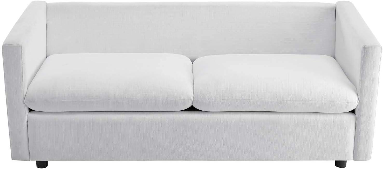 Modway Activate Upholstered Fabric Sofa - White