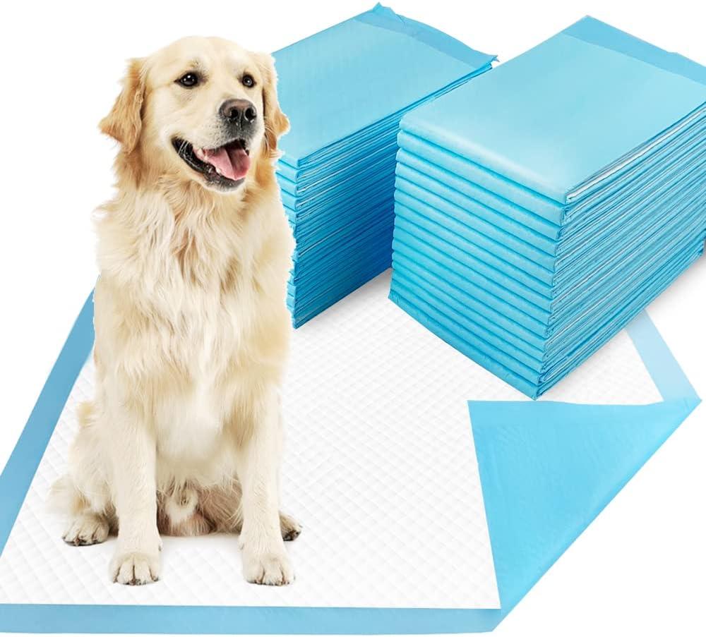 Pee Pads for Dogs - 30" X 36" Extra Large Puppy Pads XXL Potty Training Pads for Pet Wee Wee Pads Quick Absorbent Disposable Leak-Proof Pee Pads for Dogs Large Puppy Supplies - 30 Count