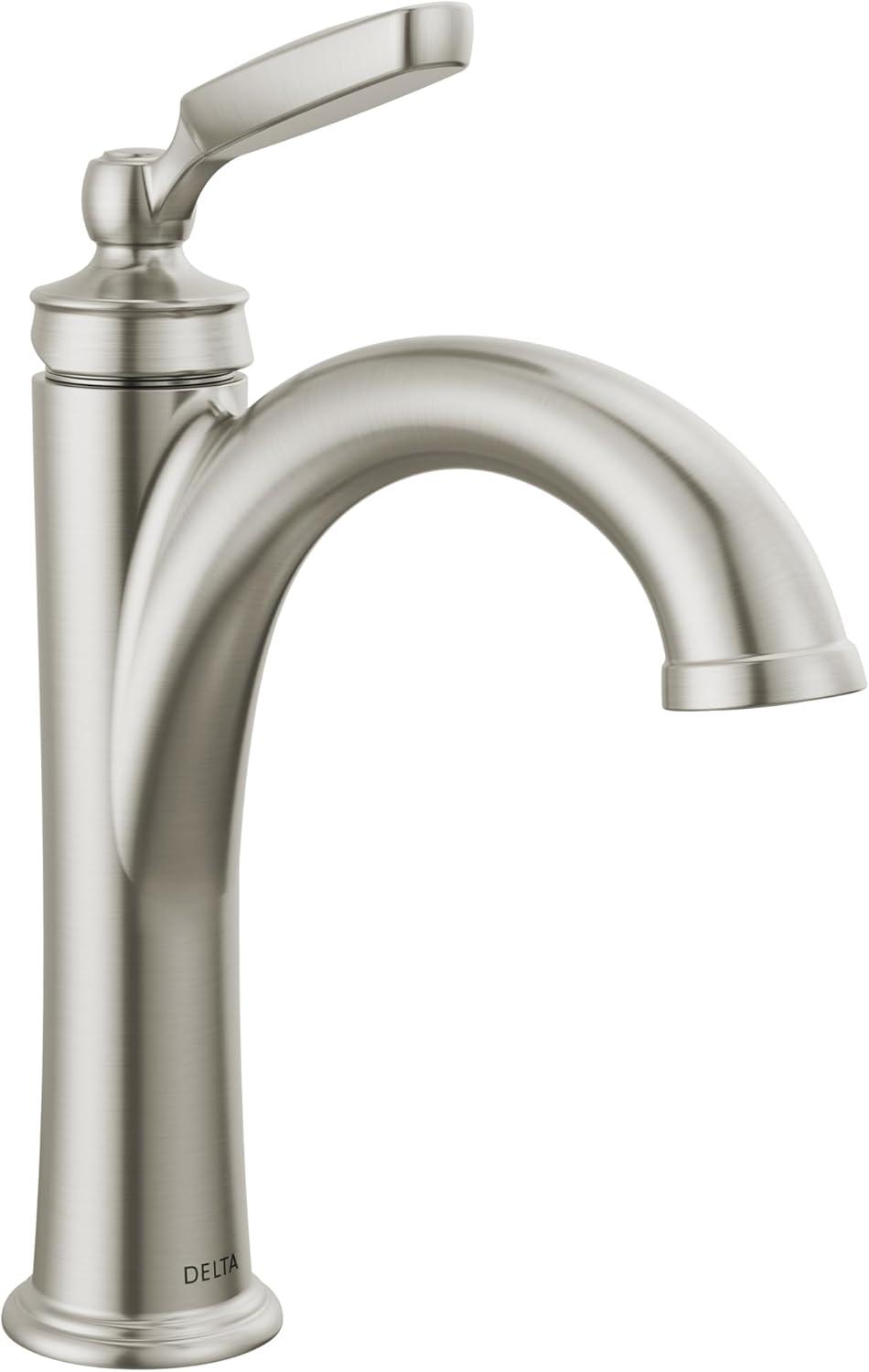 Woodhurst Single Hole Bathroom Faucet with Drain Assembly