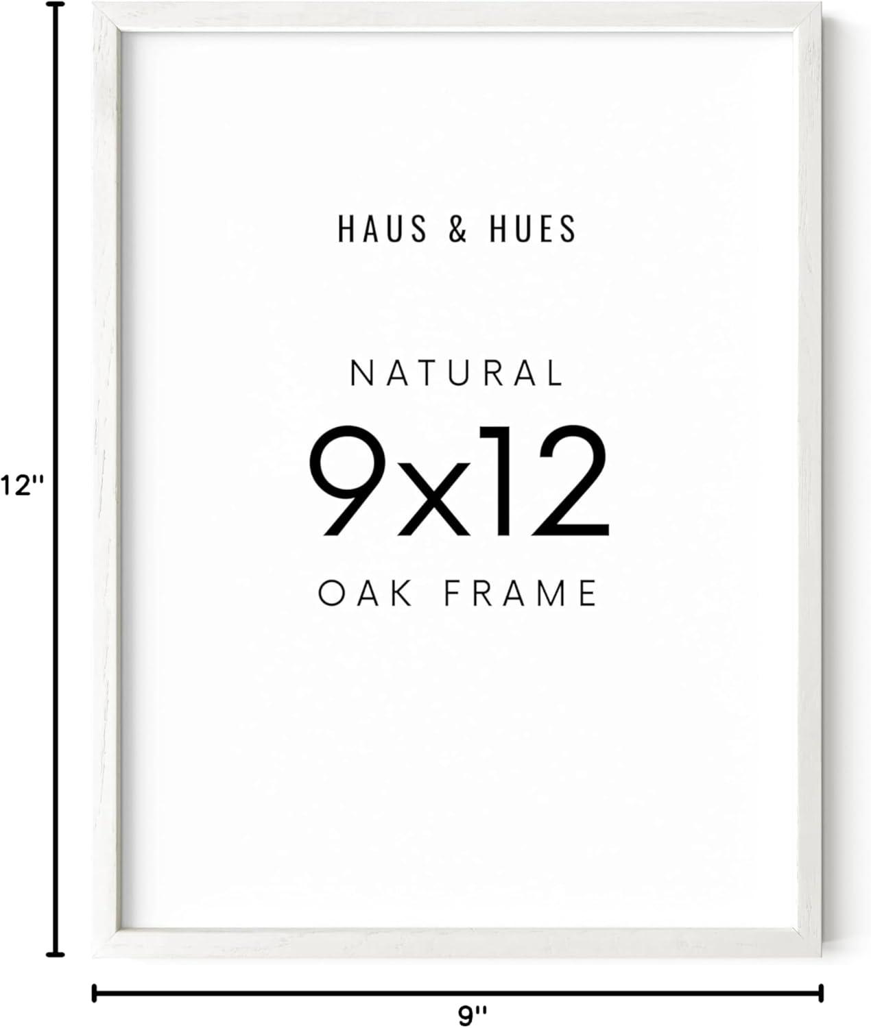 Haus and Hues Oak Wood Single Picture Frame