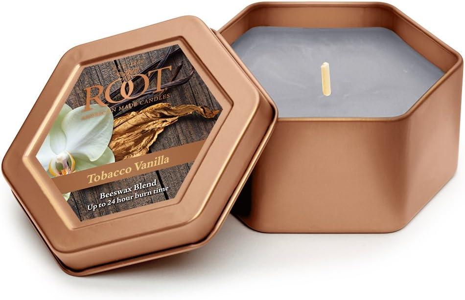 Root Candles Root Tobacco Vanilla Scented Jar Candle