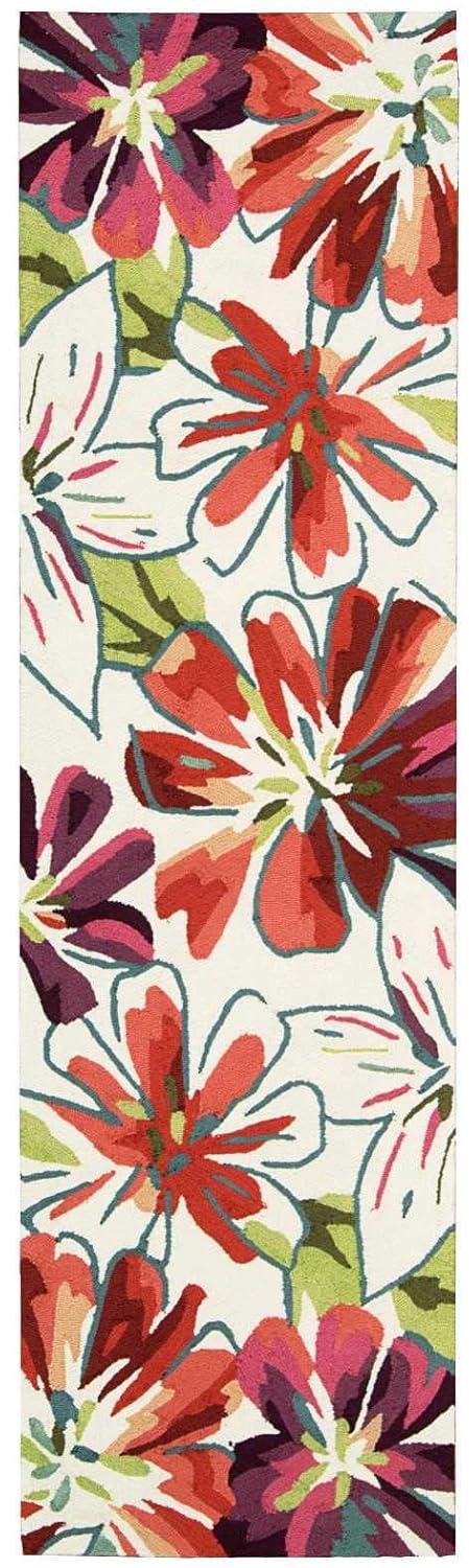 Nourison Fantasy Ivory Area Rug FA16 2'3" x 8'