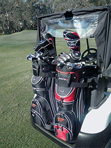 Founders Club Generation 2 Organizer Golf Cart Bag for Men with 14 Way Head Lock Anti Rattle Divider Top