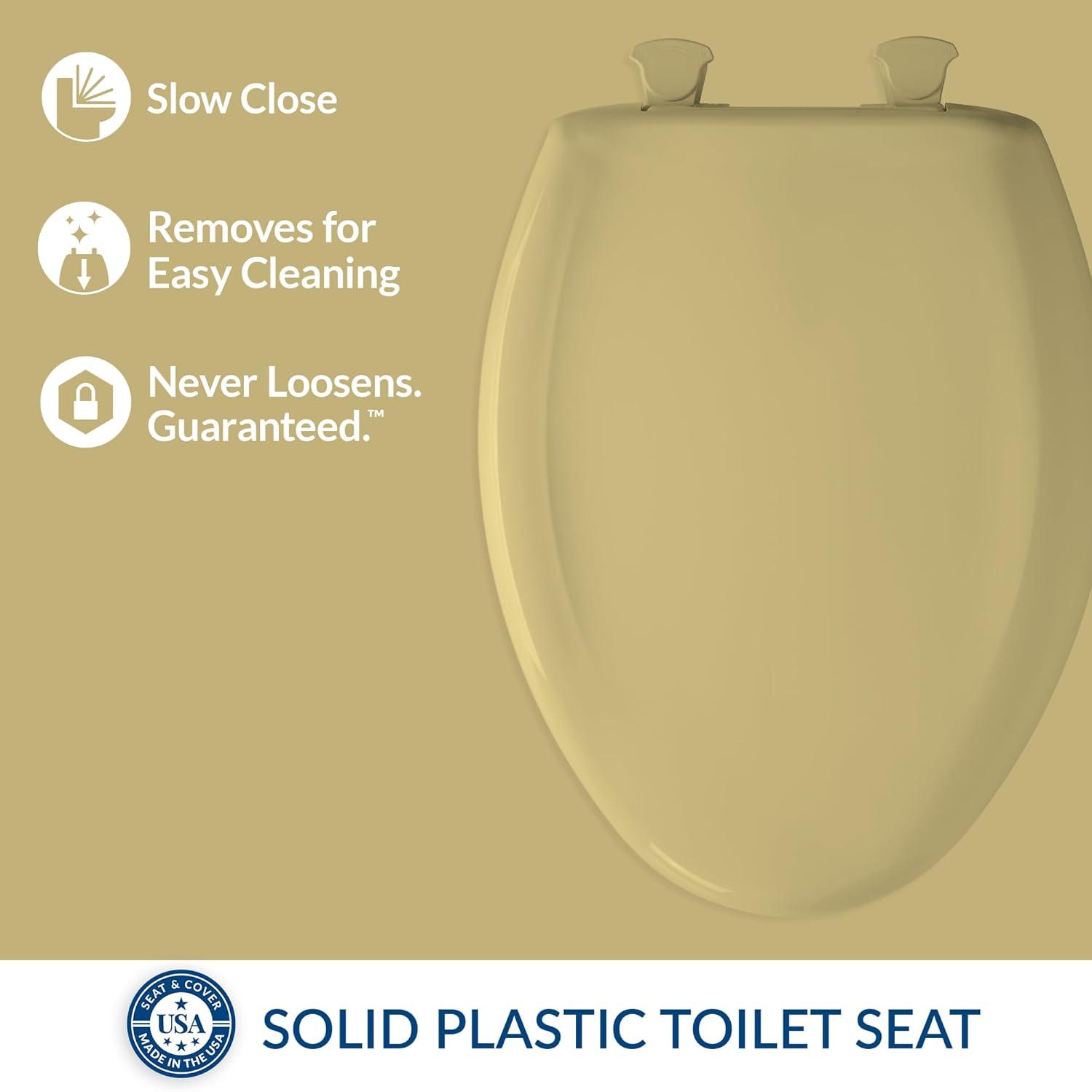 Elongated Toilet Seat and Lid