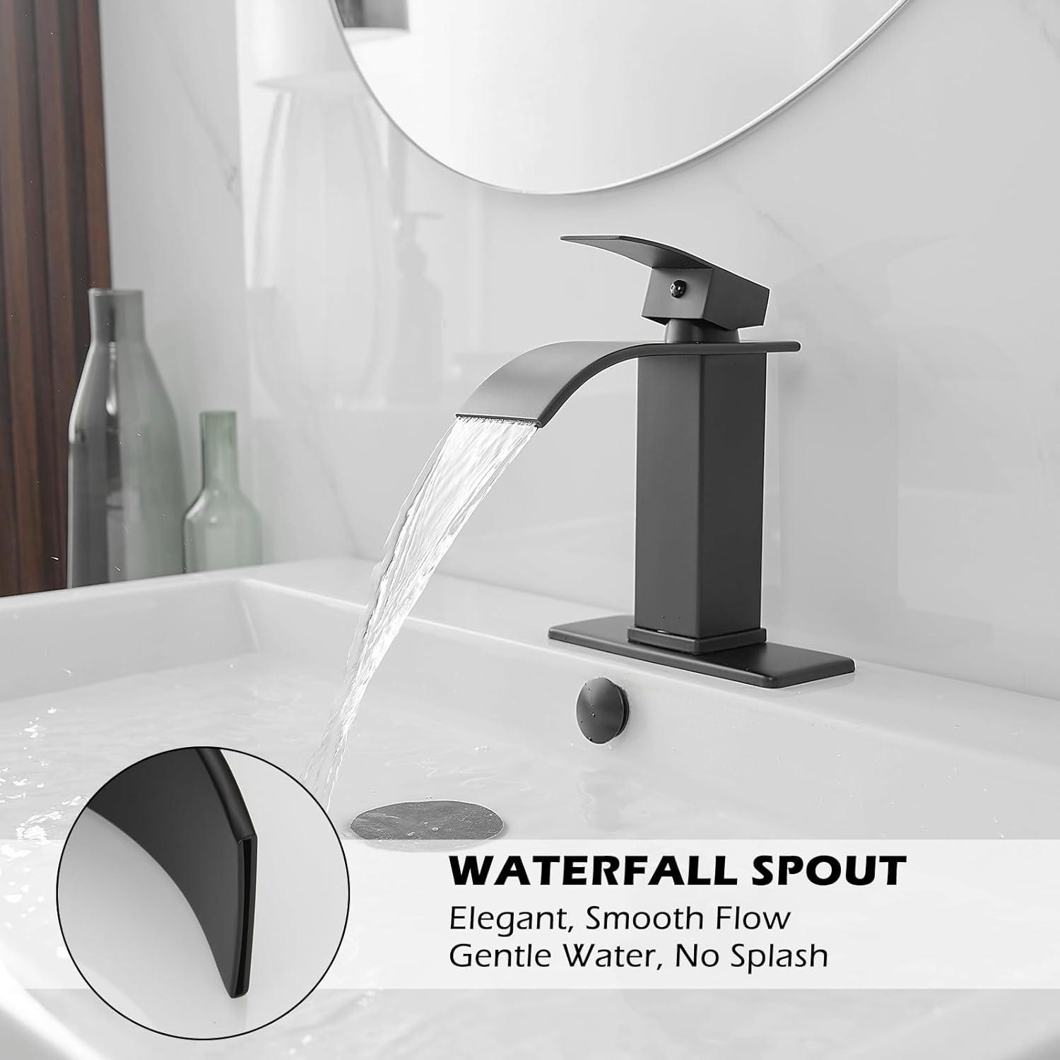 Single-Hole Single-handle Bathroom Faucet