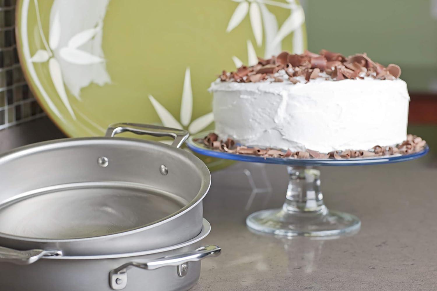 360 Cookware 9" Round Stainless Steel Cake Pan