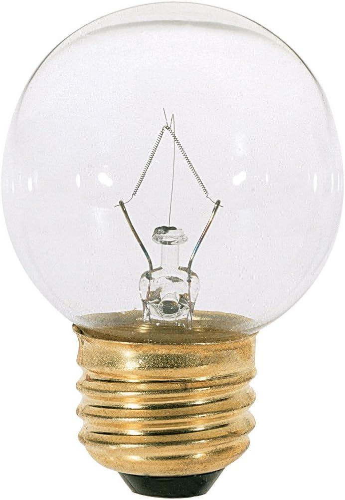 Edison-Inspired Clear Tungsten Filament G16 1/2 Decorative Bulb