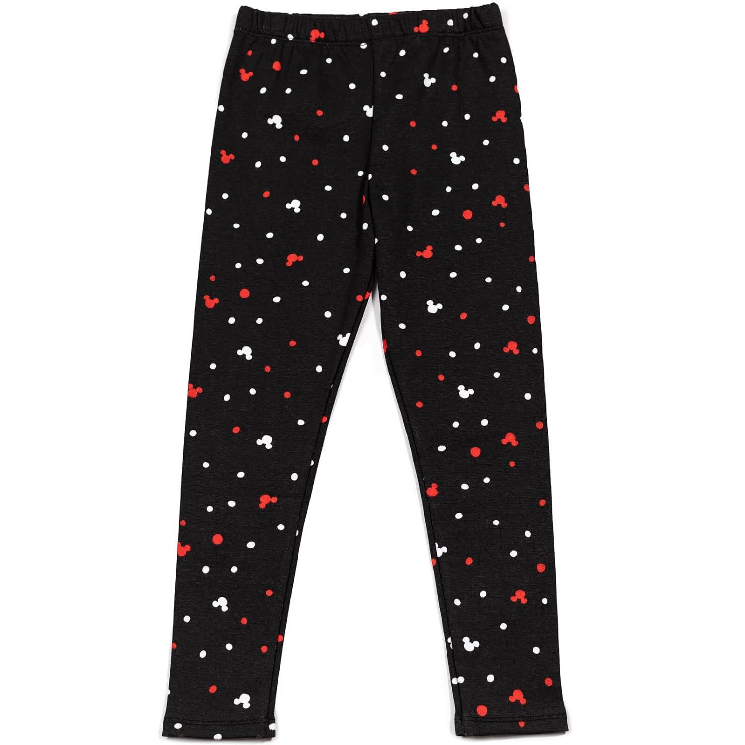 Disney Minnie Mouse Big Girls Graphic T-Shirt & Leggings Red/Black 14-16