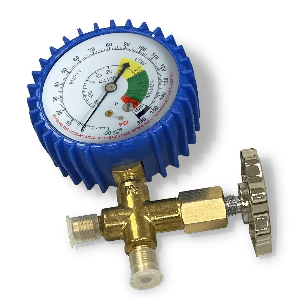 Mini Split 5/16 in. R410a Low Side Suction Charging Service Gauge Hose Set Port