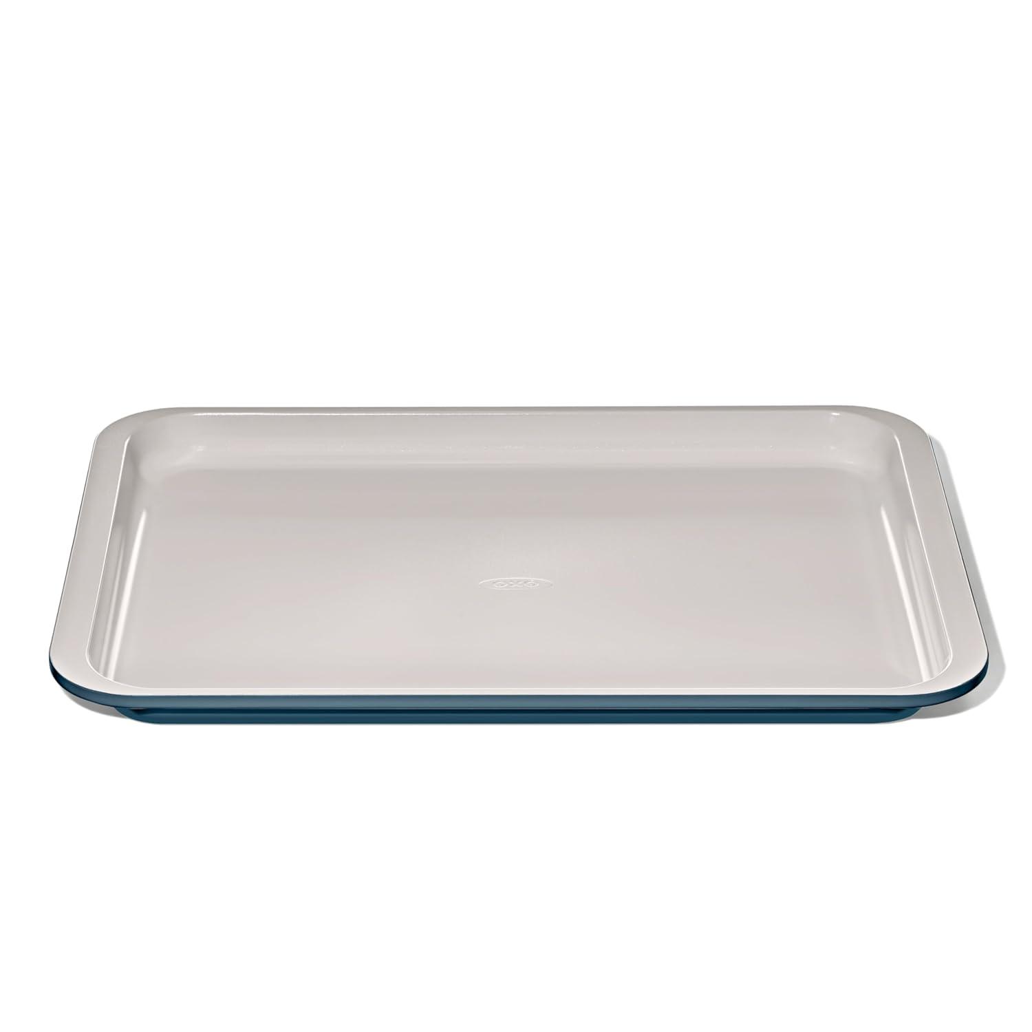 OXO Good Grips Non-Stick Pro Ceramic Coated Metal Bakeware Half Sheet Pan – Storm Blue