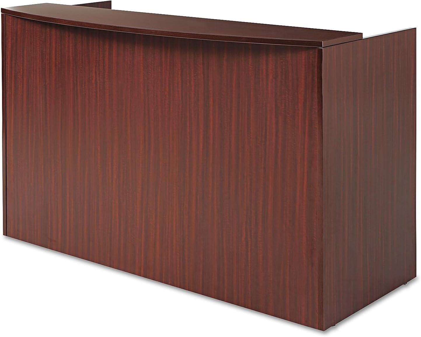 Valencia Series Rectangle Synthetic Laminate Reception Desk