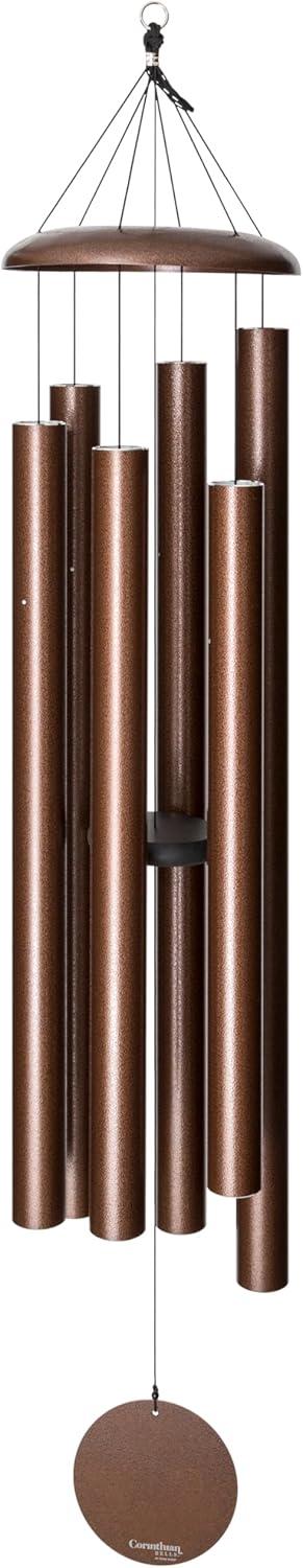 65" Copper Vein Aluminum Wind Chime for Outdoor Decor
