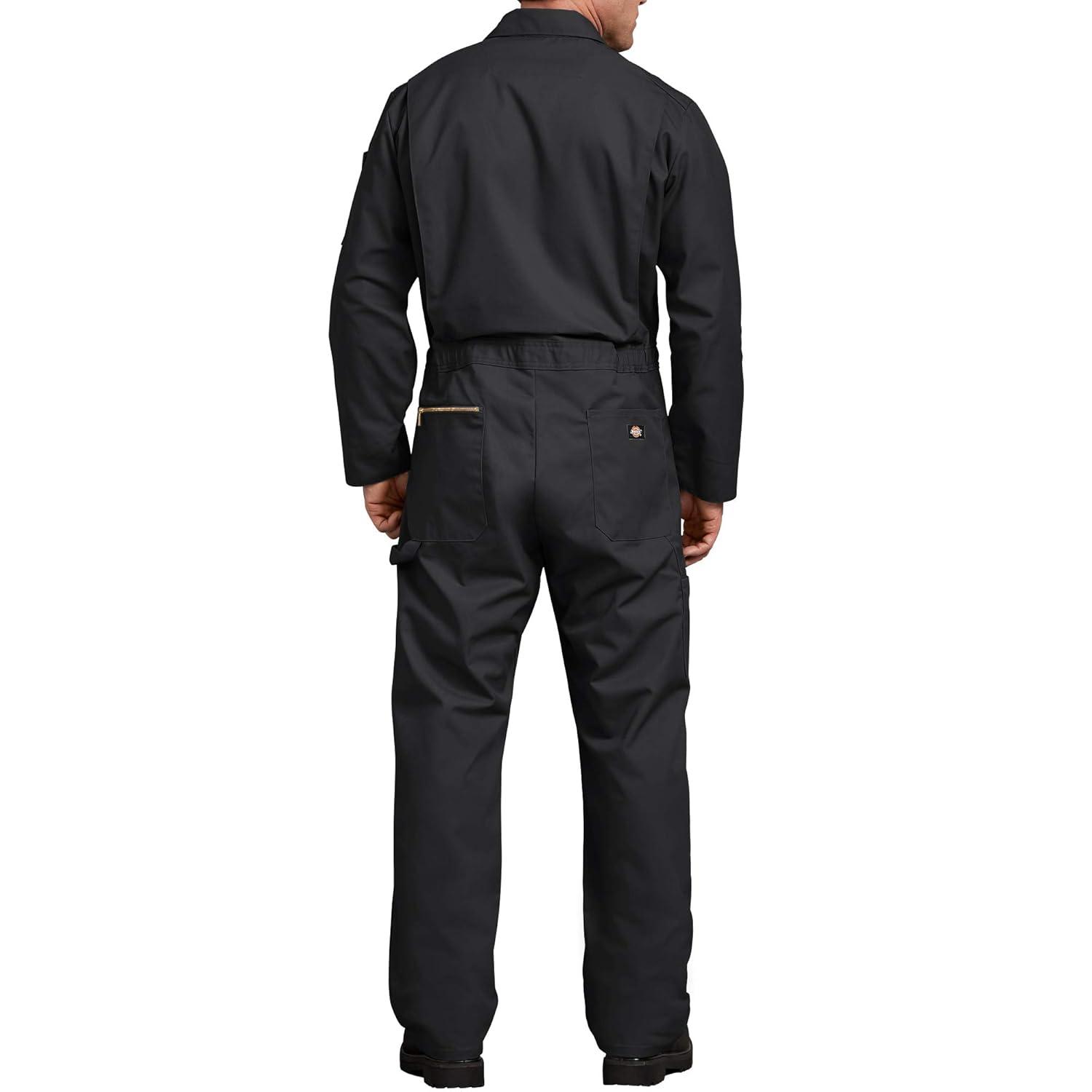 Dickies Mens and Big Mens Deluxe Blended Long Sleeve Coveralls