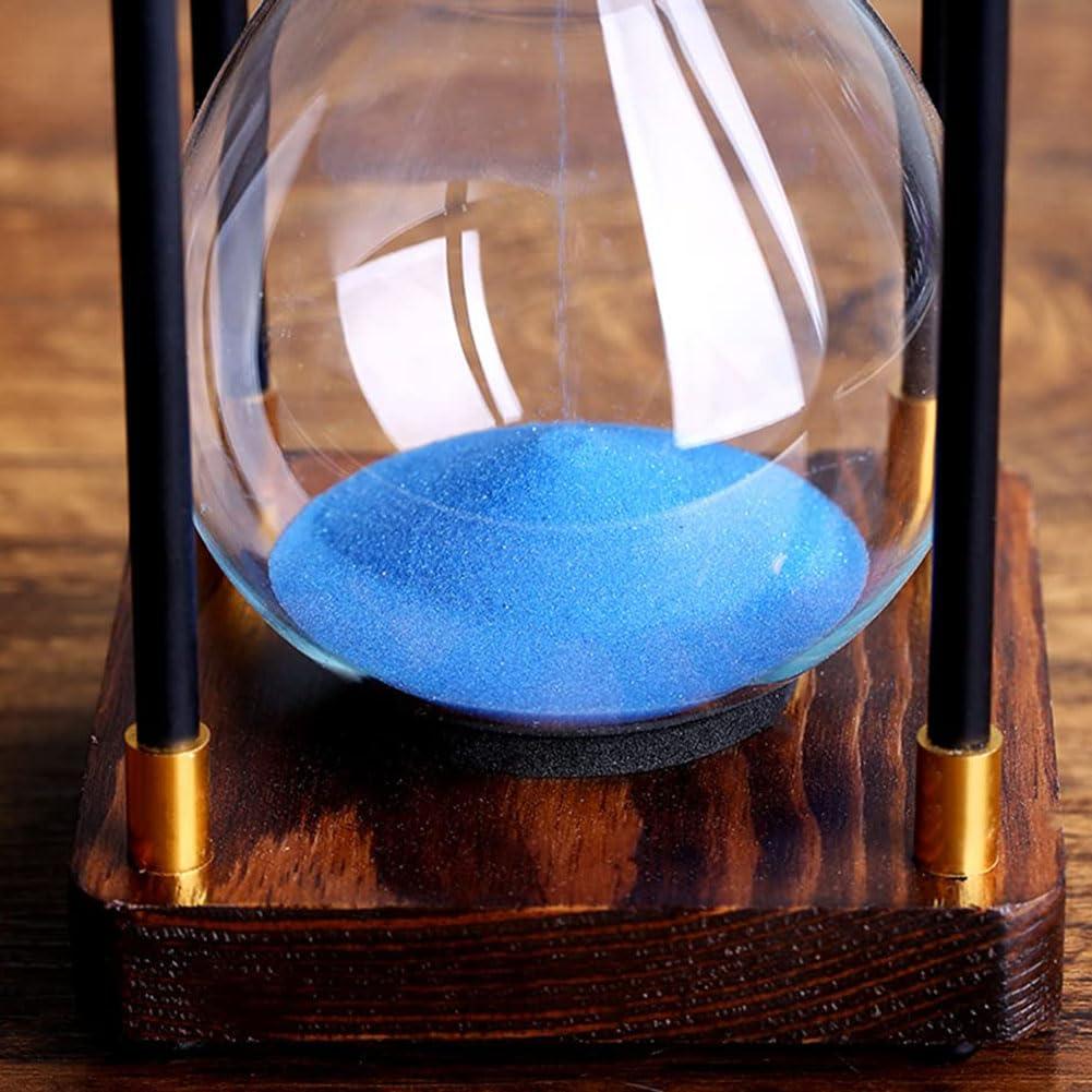 Large Sand Timer, Hourglass Timer 60 Minutes ,Vintage Wooden Hour Glass Timer