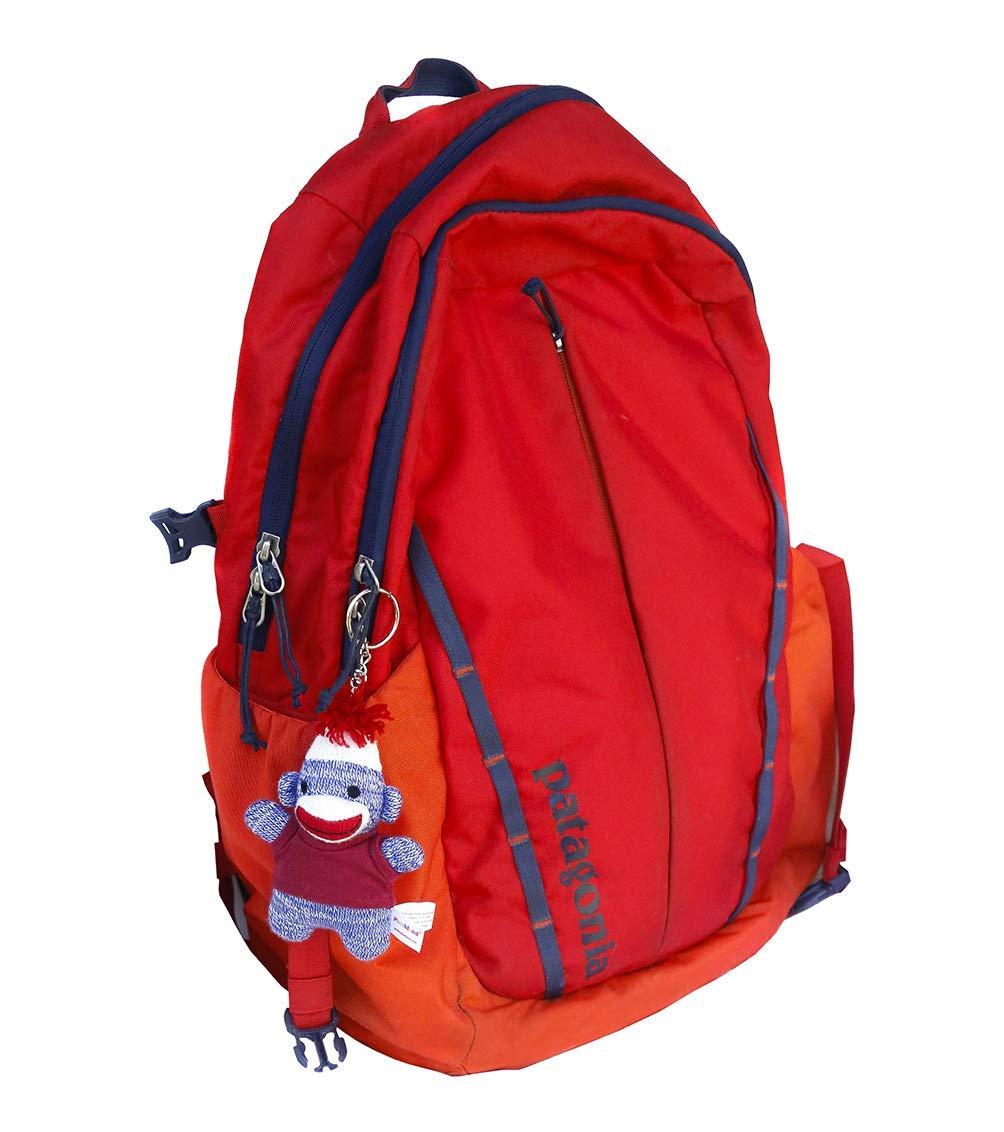 Plushland Colors of Love sockiez Keychain 4 Inches Personalized Gift - Custom Text on T-Shirt - Great Present for All Ages. (Brown Sockie White Tee)