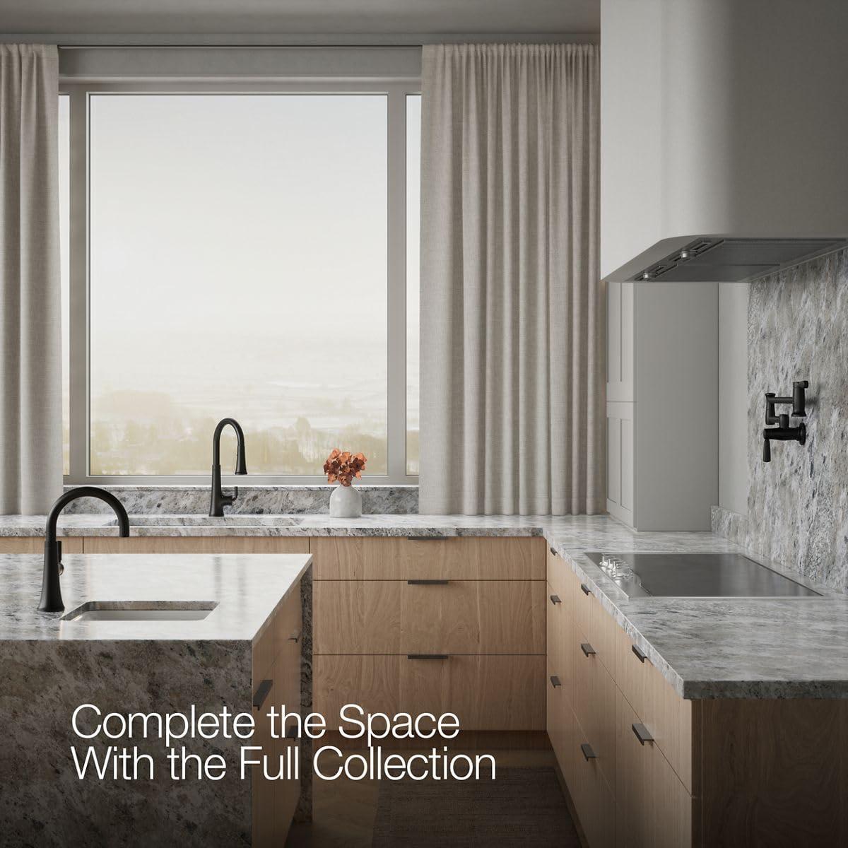 Tone Touchless Pull-Down Kitchen Sink Faucet with Three-Function Sprayhead