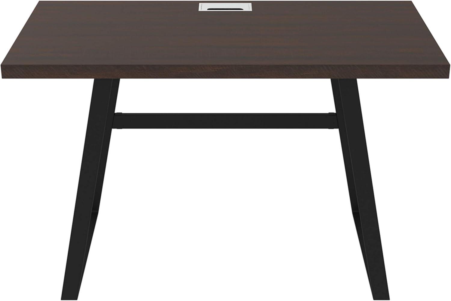 Camiburg 47" Brown and Black Wood Home Office Desk