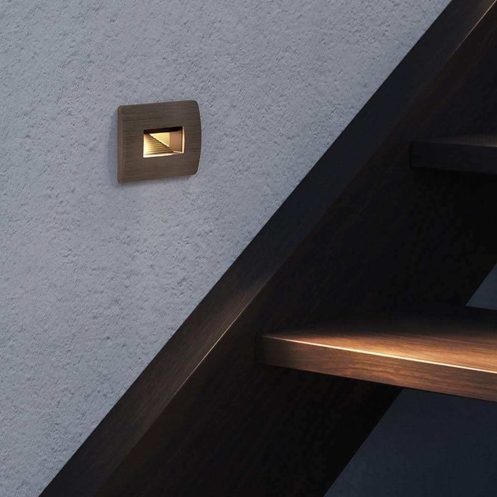 Hinkley Luna Satin Black Low Voltage Integrated LED Step Light