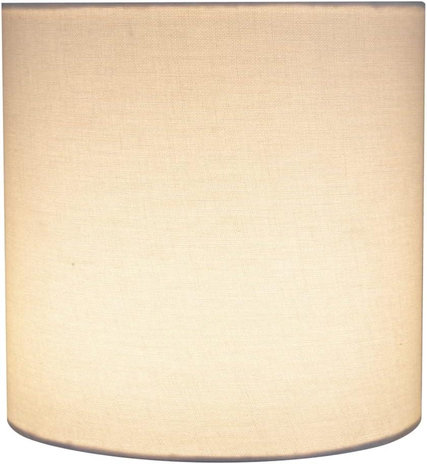 Highland Dunes 8'' H x 8'' W Linen Drum Lamp Shade