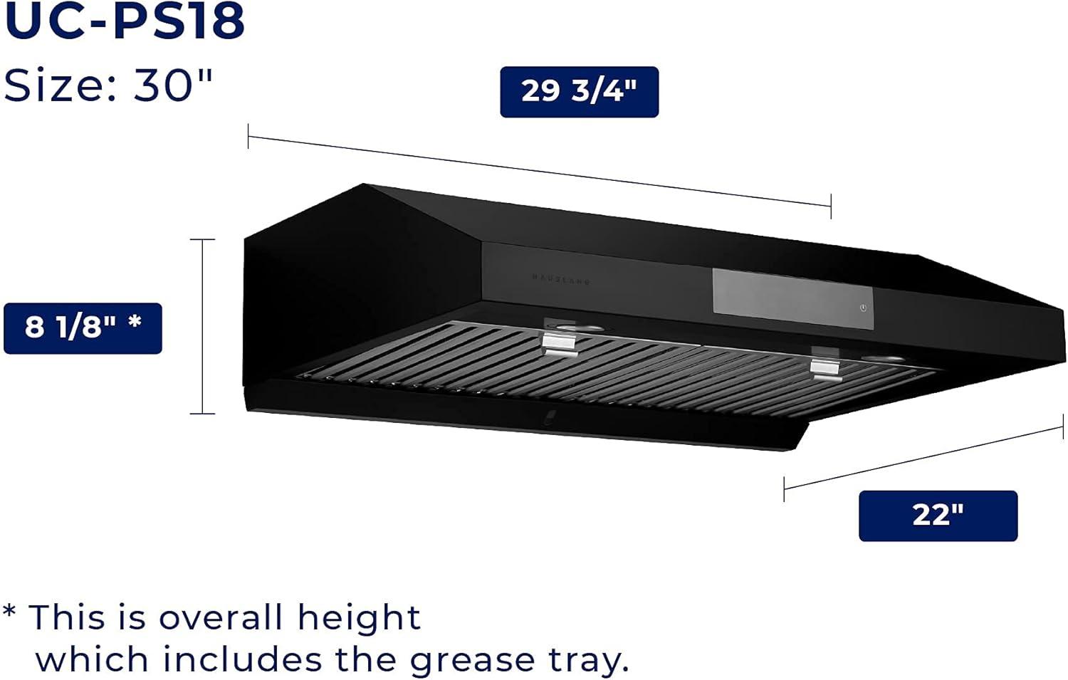 860 CFM Ducted Under Cabinet Range Hood