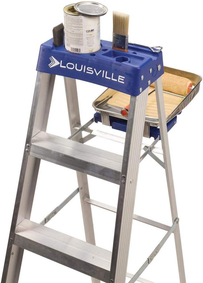 Louisville Ladder 10 ft. Aluminum Step Ladder with 250 lbs. Load Capacity Type I Duty Rating