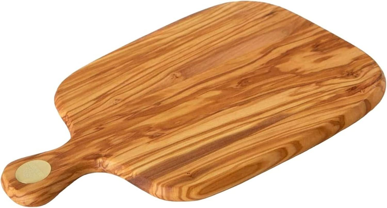 Berard Racine Olivewood 11.4-Inch Cutting Board with Handle