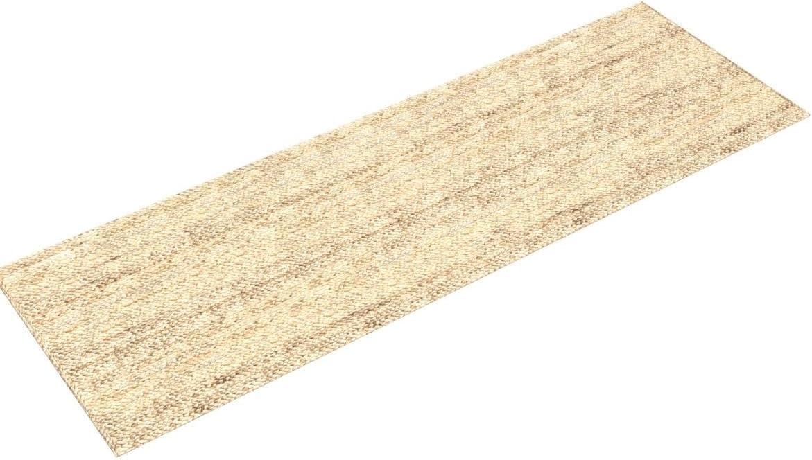 nuLOOM Rigo Hand Woven Farmhouse Jute Runner Rug, 2' 6" x 16', Natural