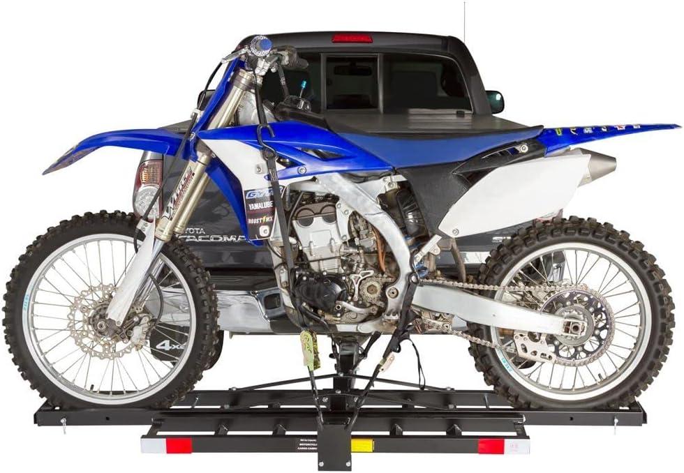 Black Widow MCC-500-F-Folding Steel Hitch Carrier for Dirt Bikes