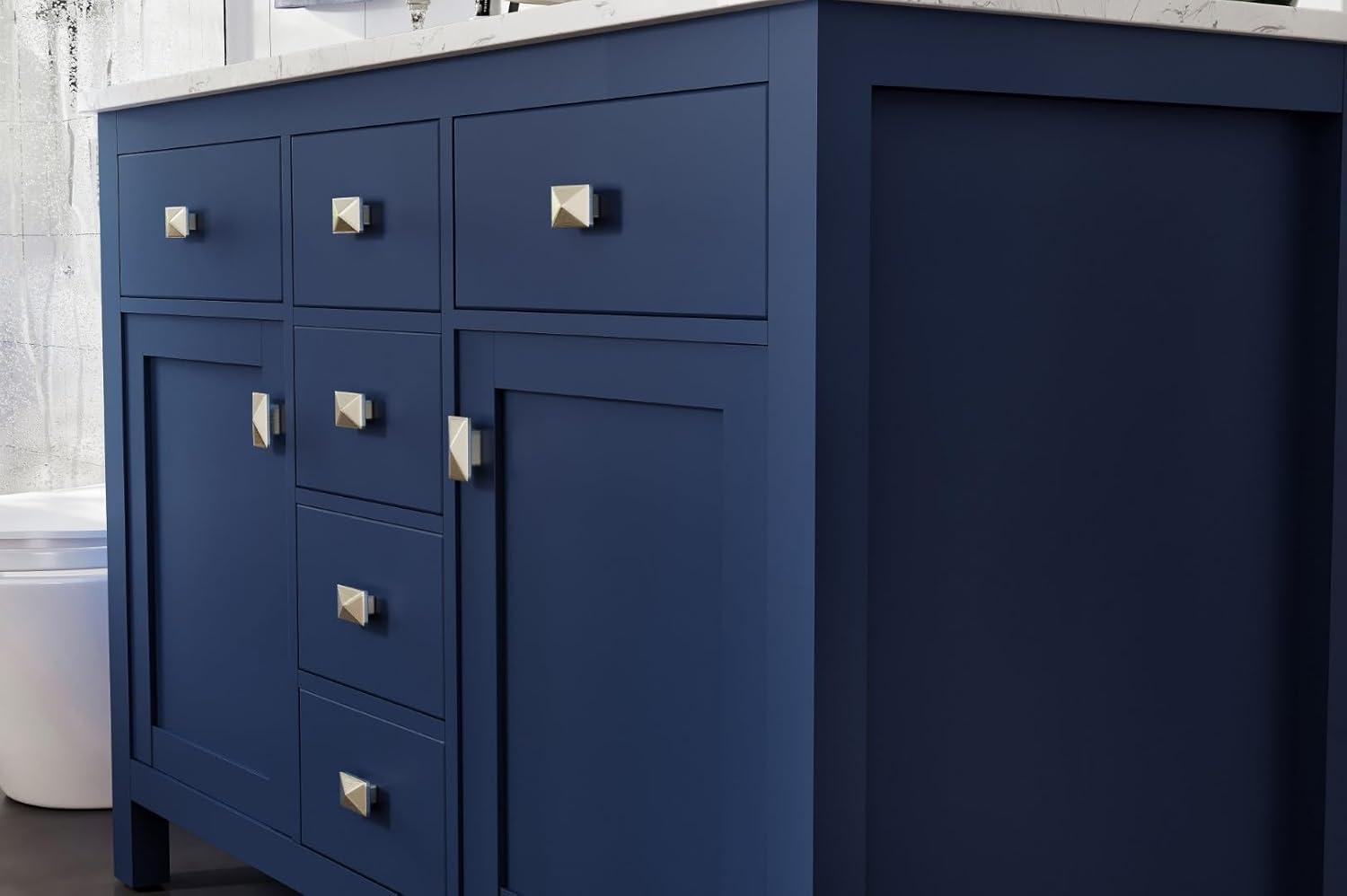 Lark Manor™ Odilion 60'' Double Bathroom Vanity with Engineered Top