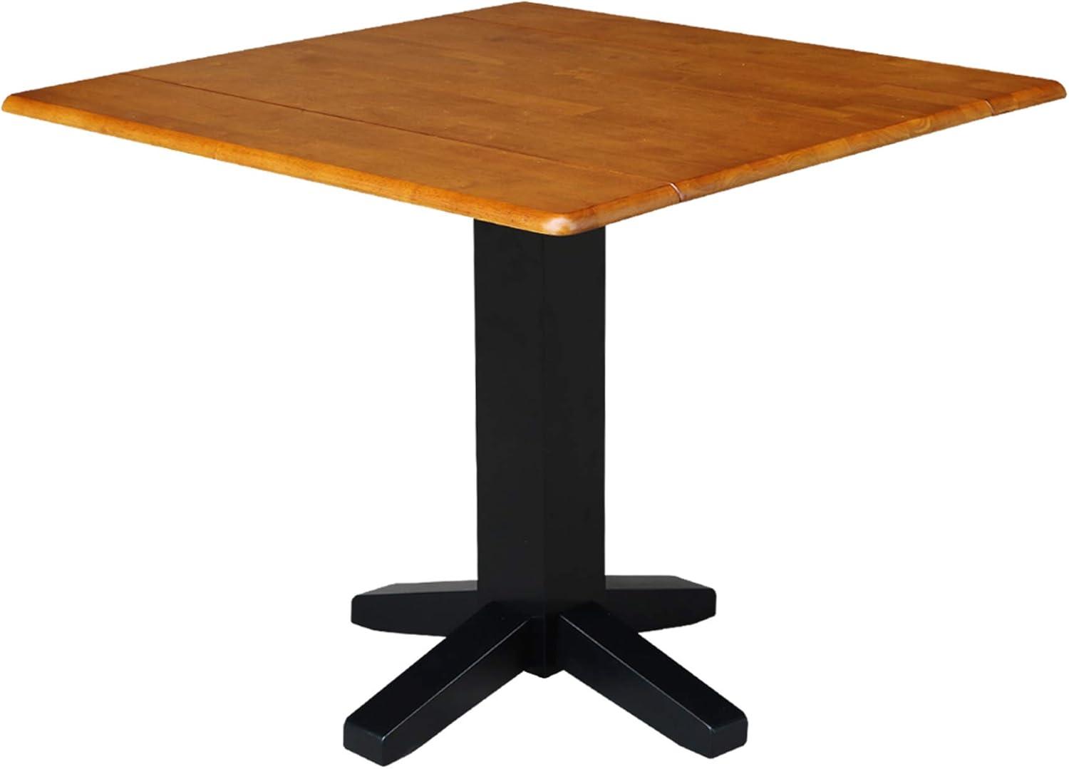 36" Sanders Square Dual Drop Leaf Dining Table - International Concepts