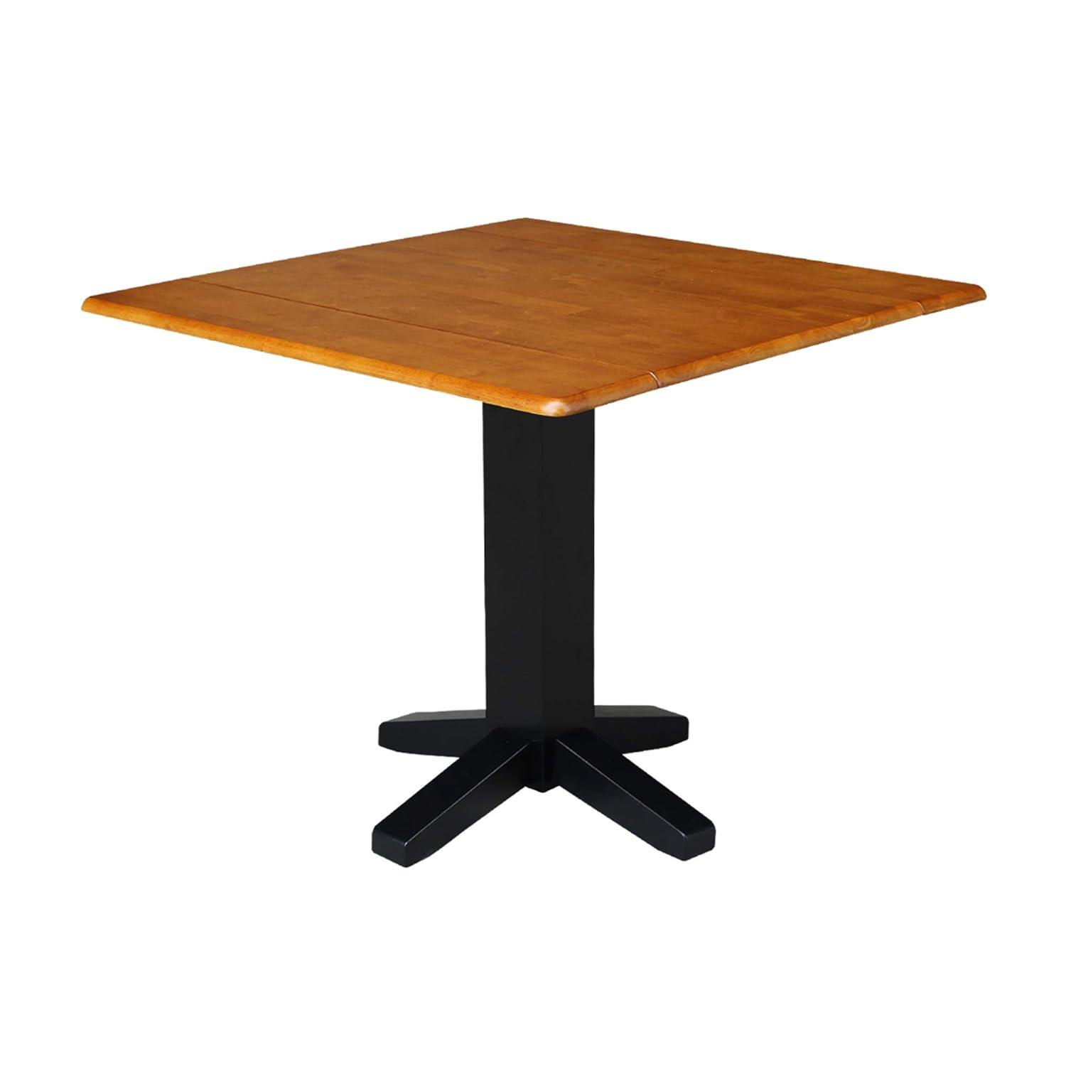 36" Sanders Square Dual Drop Leaf Dining Table - International Concepts
