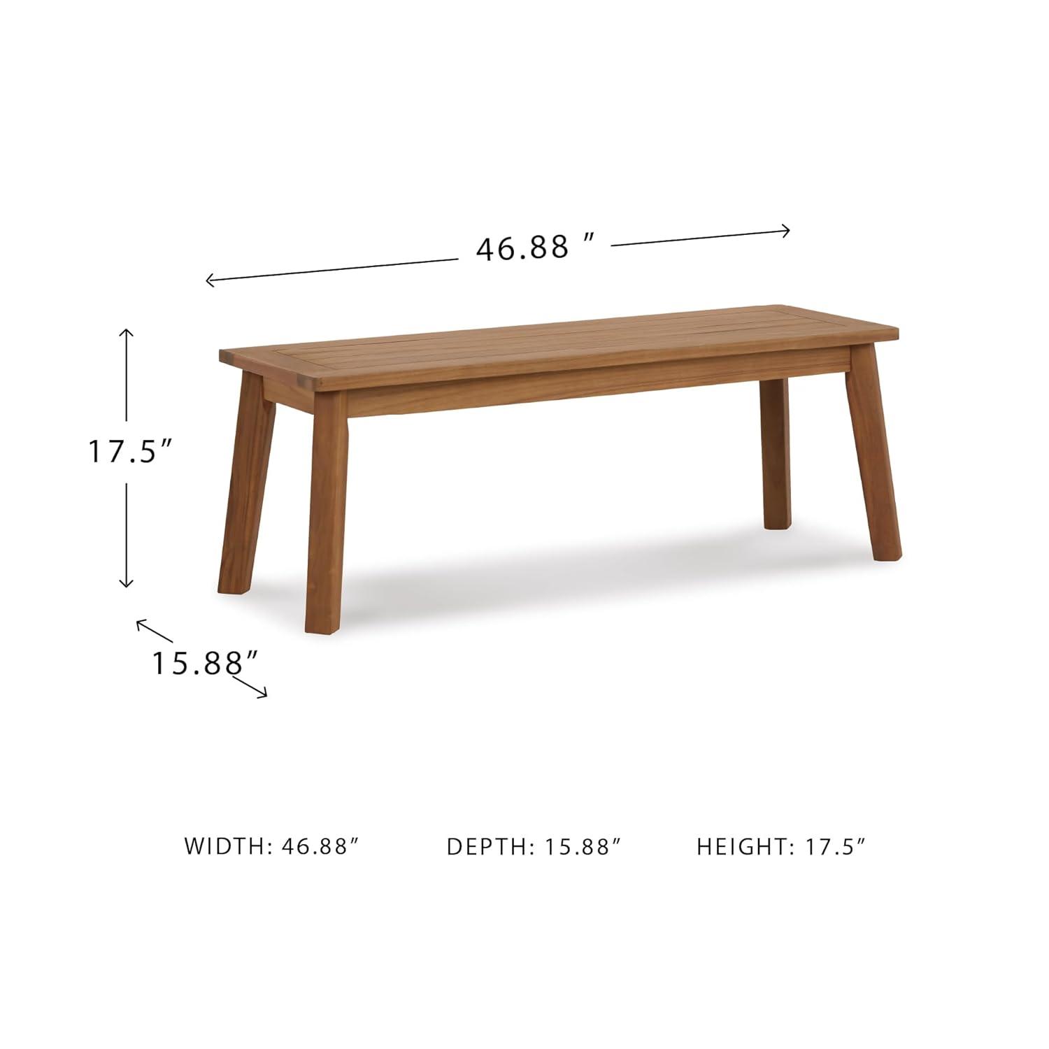 Janiyah Outdoor Dining Bench