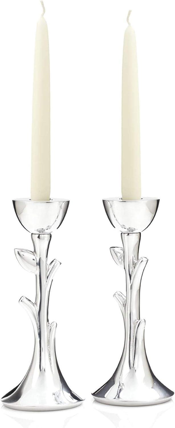 ZQRPCA Tree of Life Sabbath Candlestick Pair