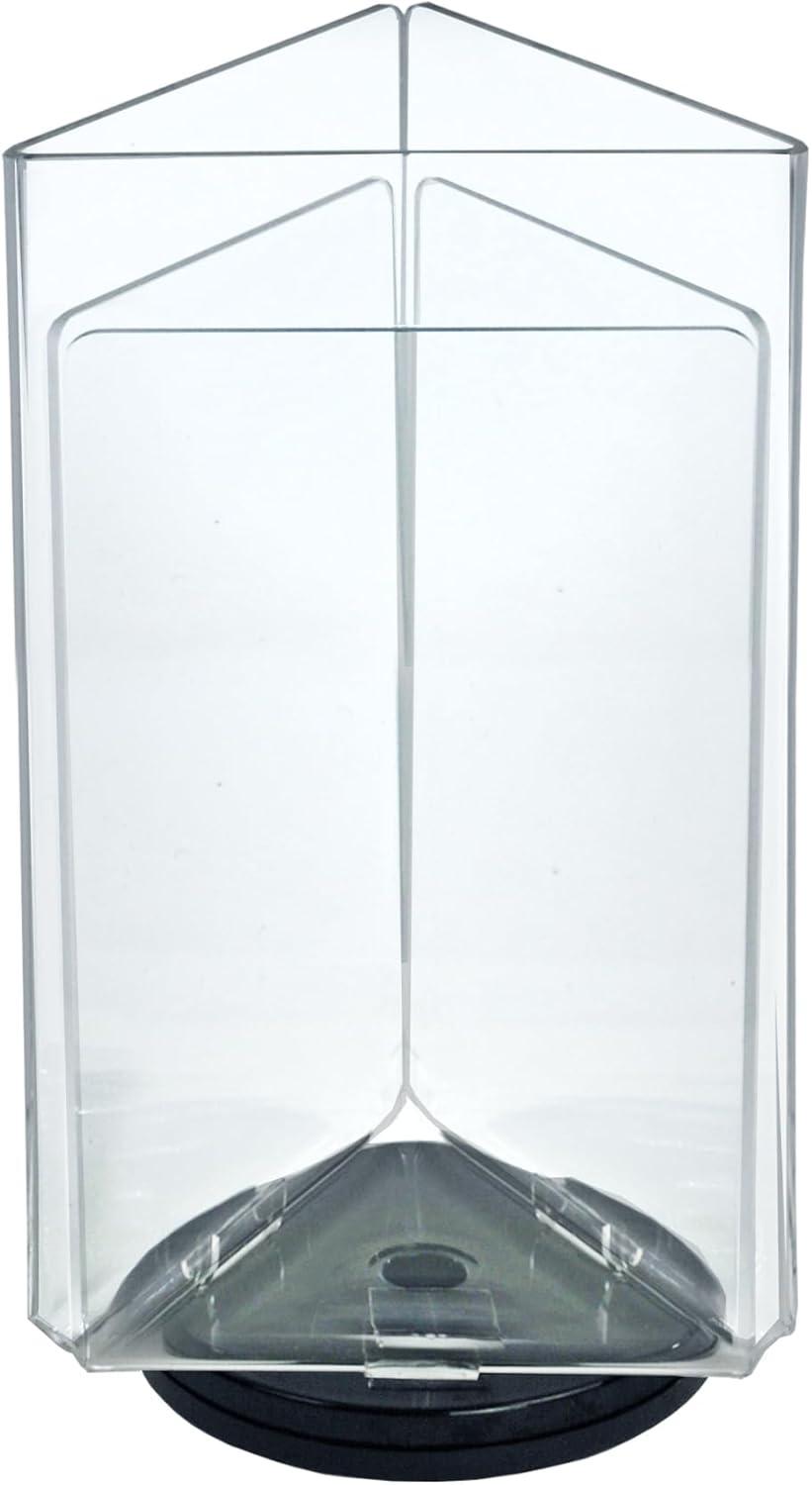 Azar Displays 5.5"W x 8.5"H Three-Sided Revolving Sign and Menu Holder