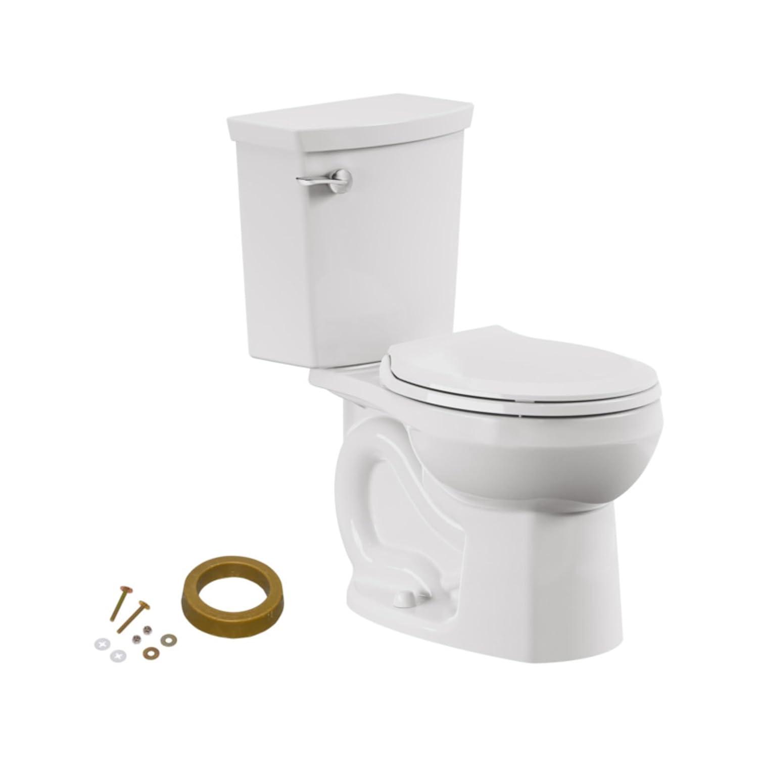 American Standard 5503B00B.020 Transitional Slow-Close Round Front Toilet Seat, White
