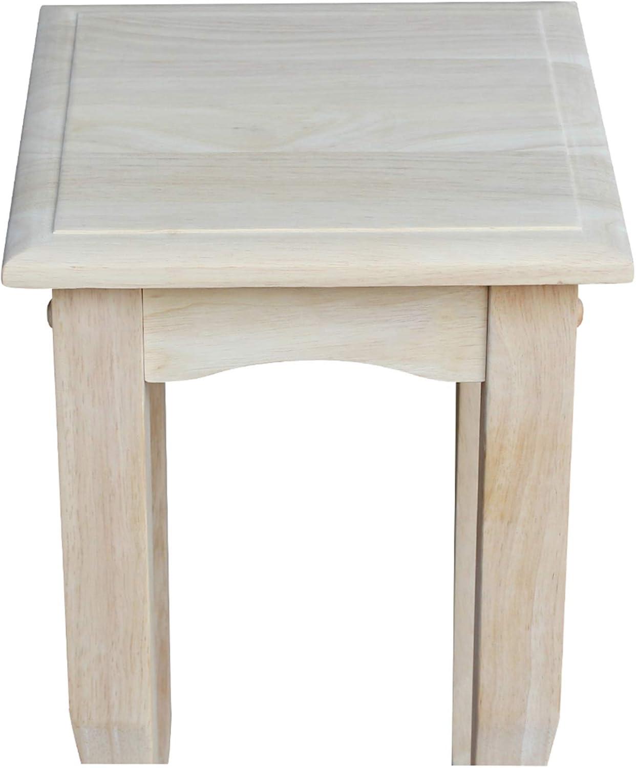 Tea Table Unfinished - International Concepts