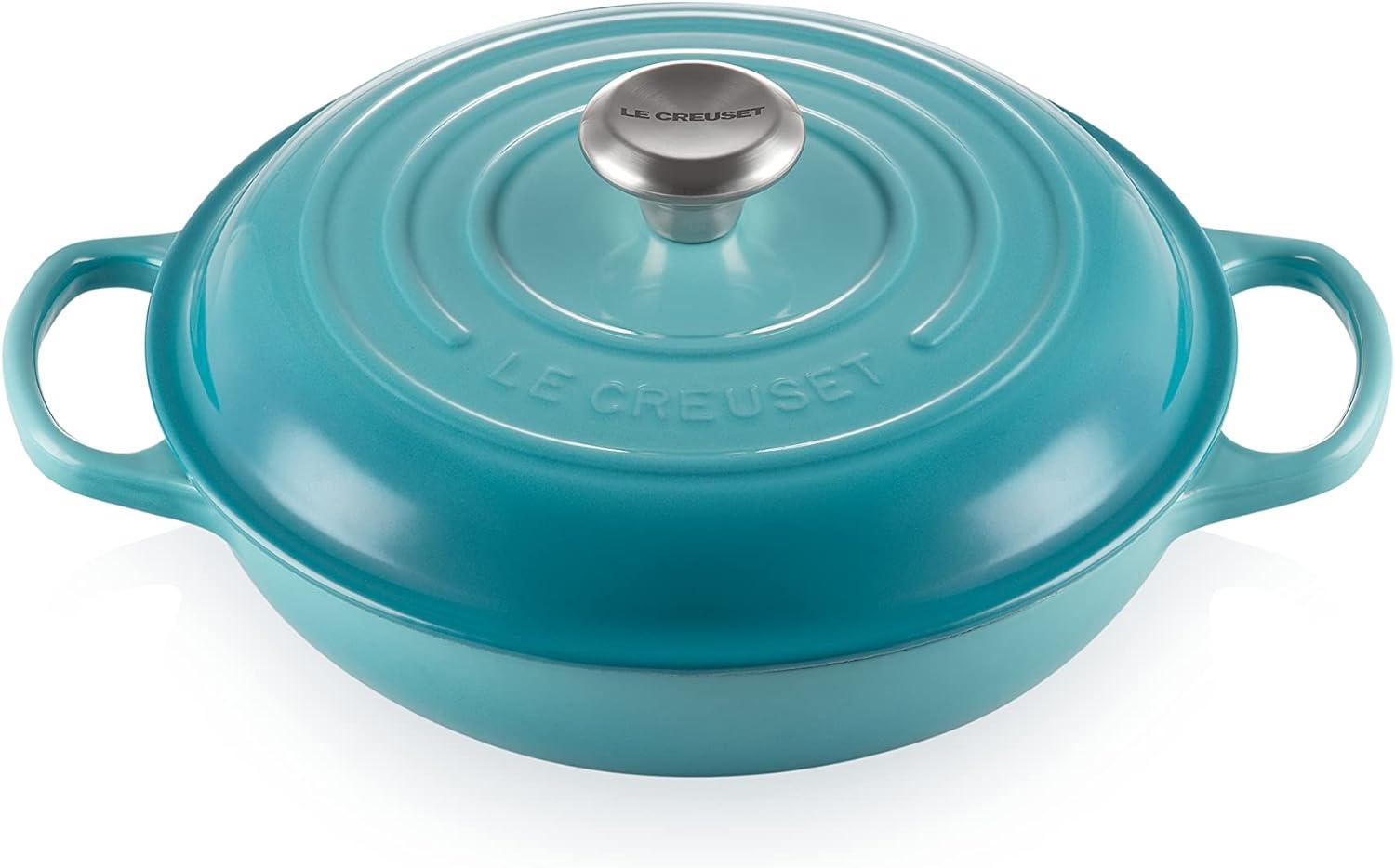 Le Creuset Signature Enameled Cast Iron Braiser with Lid