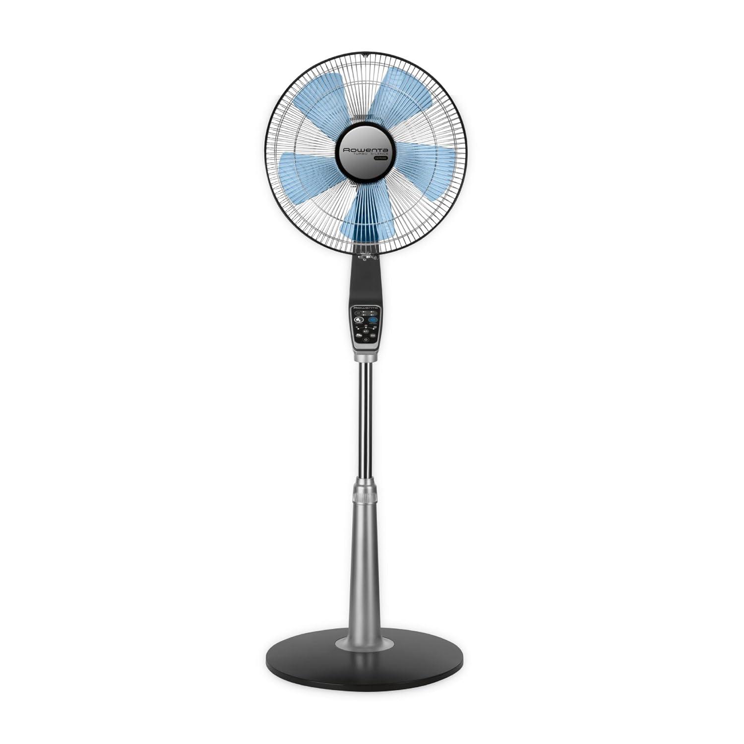 Rowenta Rowenta Turbo Silence Extreme Stand Fan With 5 Speeds, Oscillating Feature, Adjustable Height And Remote