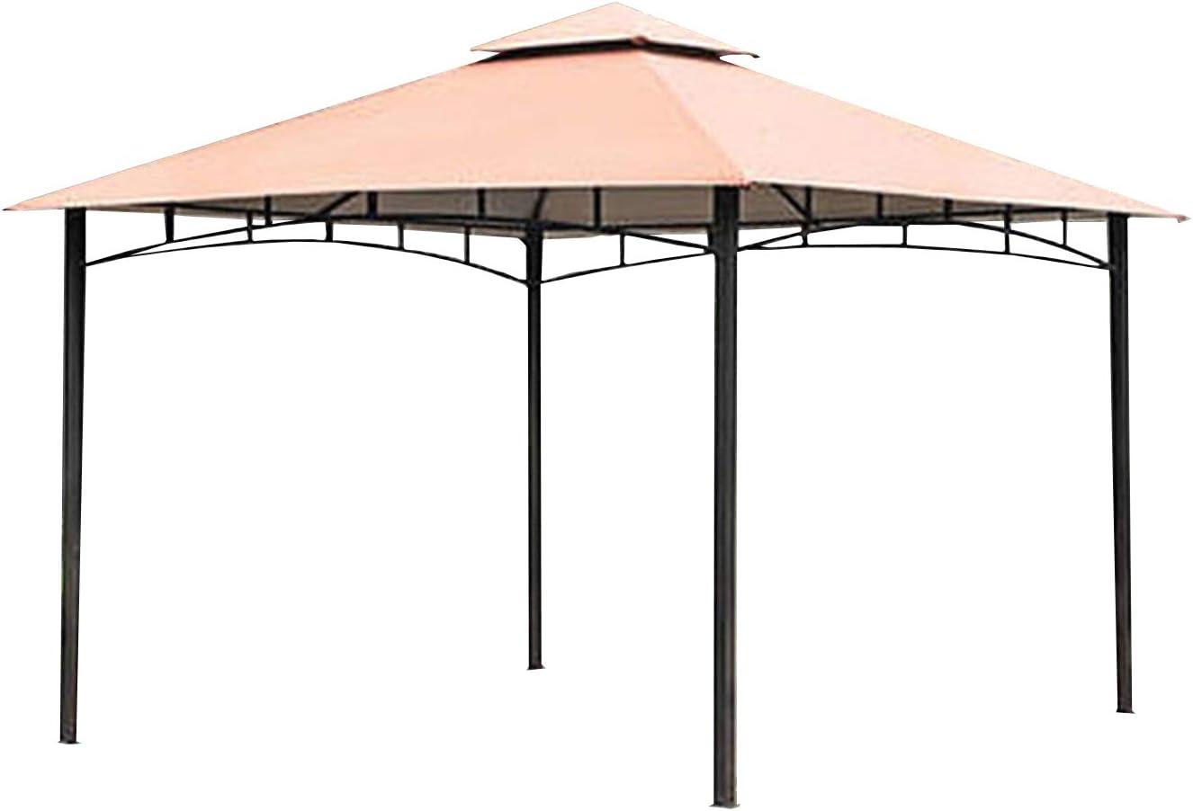 Garden Winds Replacement Canopy Top for Backyard Creations Metal Gazebo - RipLock 350 - Replacement Canopy Top Cover Only - Metal Frame Not Included