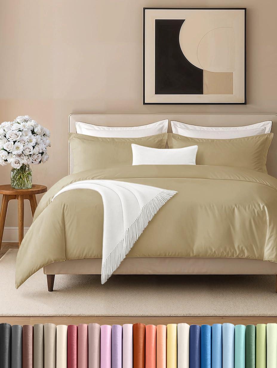 CGK Linens Premium Hotel Quality Soft & Cooling Duvet Cover Set