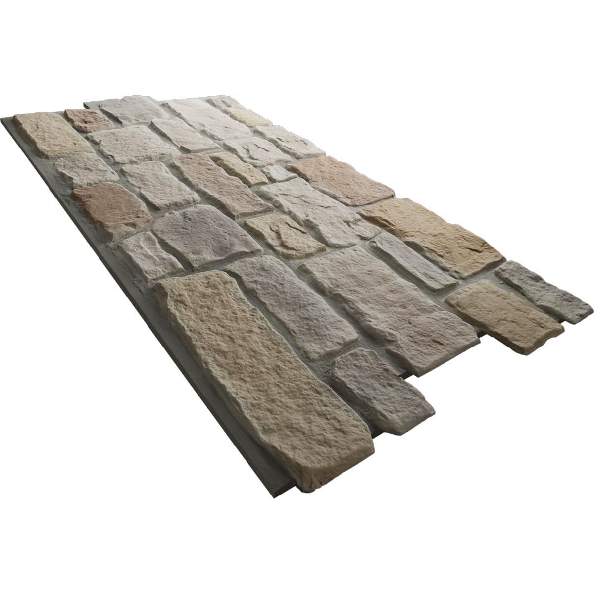 Ekena Millwork EverStone Cobblestone Faux Stone Panel