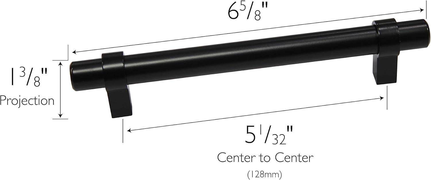 Emery 5 1/16" Center to Center Bar Pull Multipack (Set of 5)