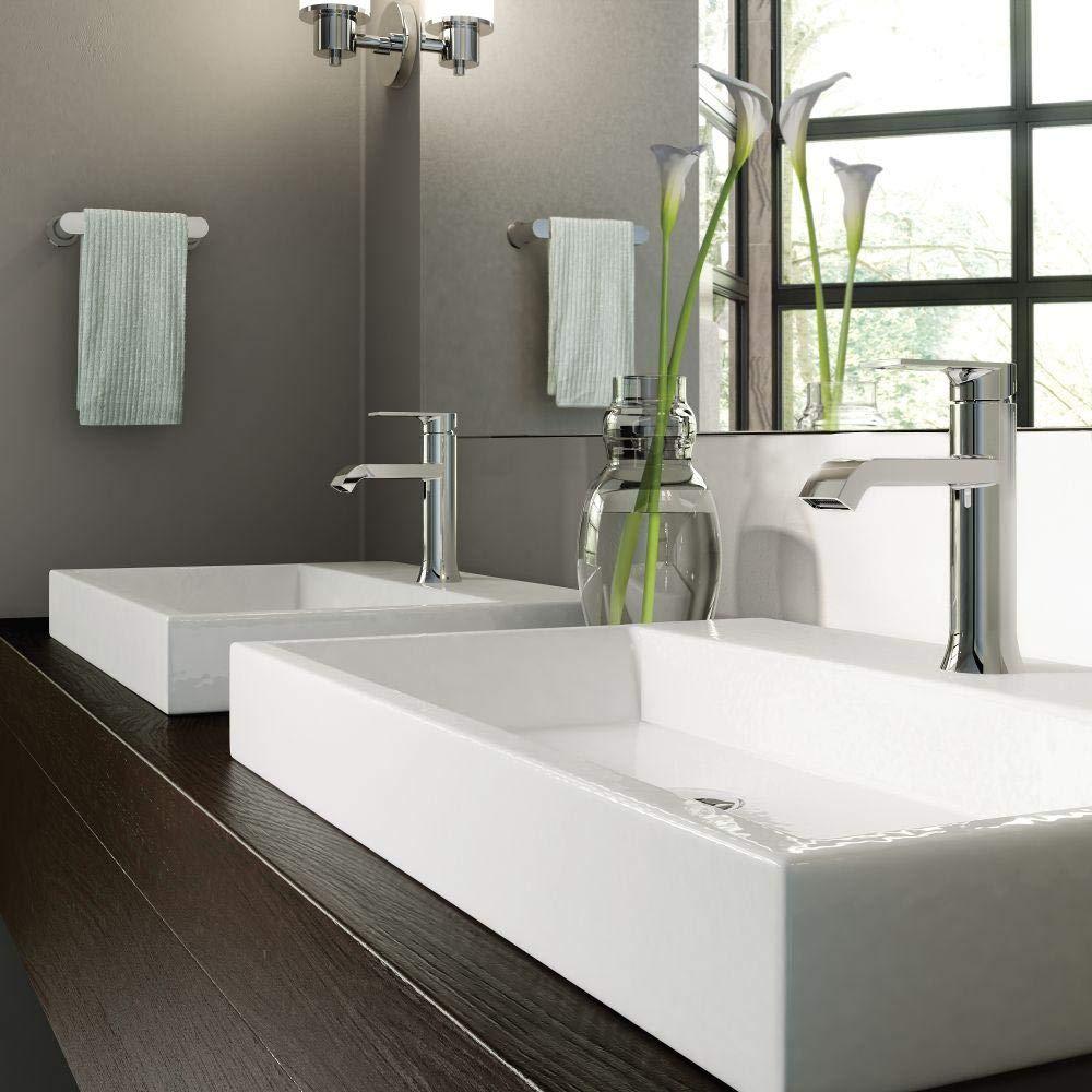 Moen WS84760 Genta Chrome One-Handle Bathroom Faucet