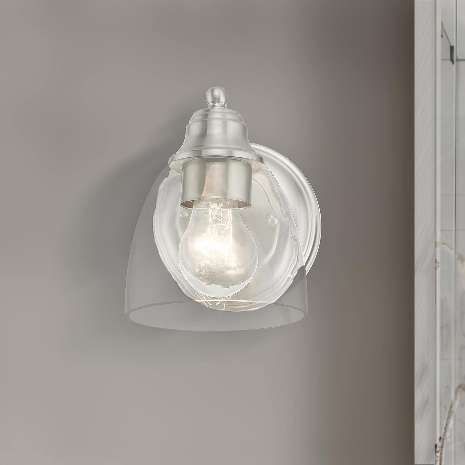 Livex Lighting Montgomery 1 - Light Vanity in  Brushed Nickel