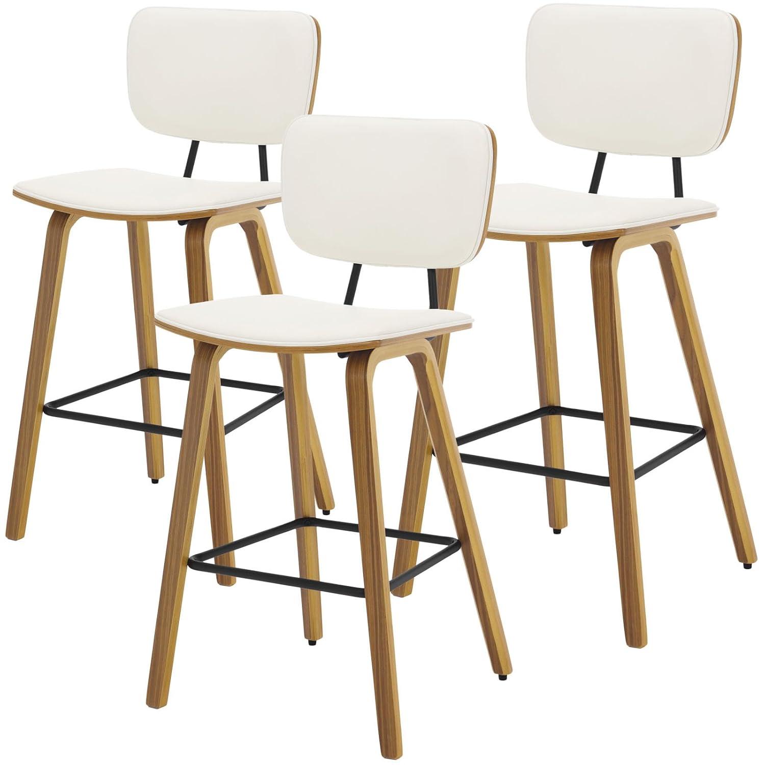 Corrigan Studio® 26" Upholstered Counter Height Bar Stools