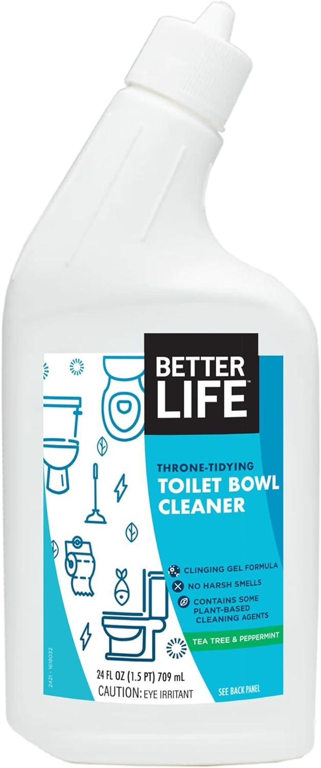 Better Life Natural Toilet Bowl Cleaner, Tea Tree and Peppermint, 24 Ounces