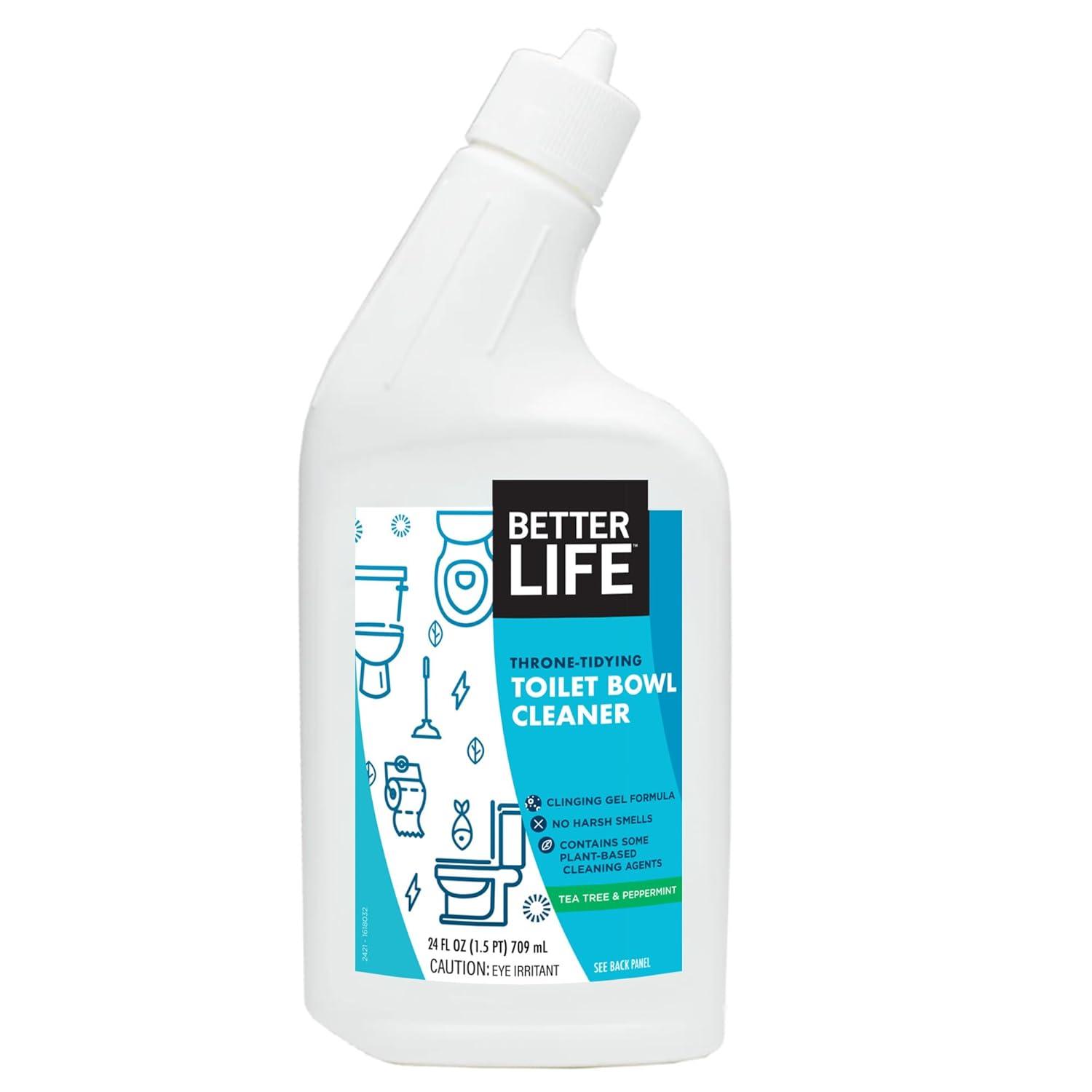 Better Life Natural Toilet Bowl Cleaner, Tea Tree and Peppermint, 24 Ounces